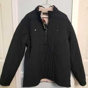 Men's Under Armour Storm Black Fleece-Lined Half-Zip